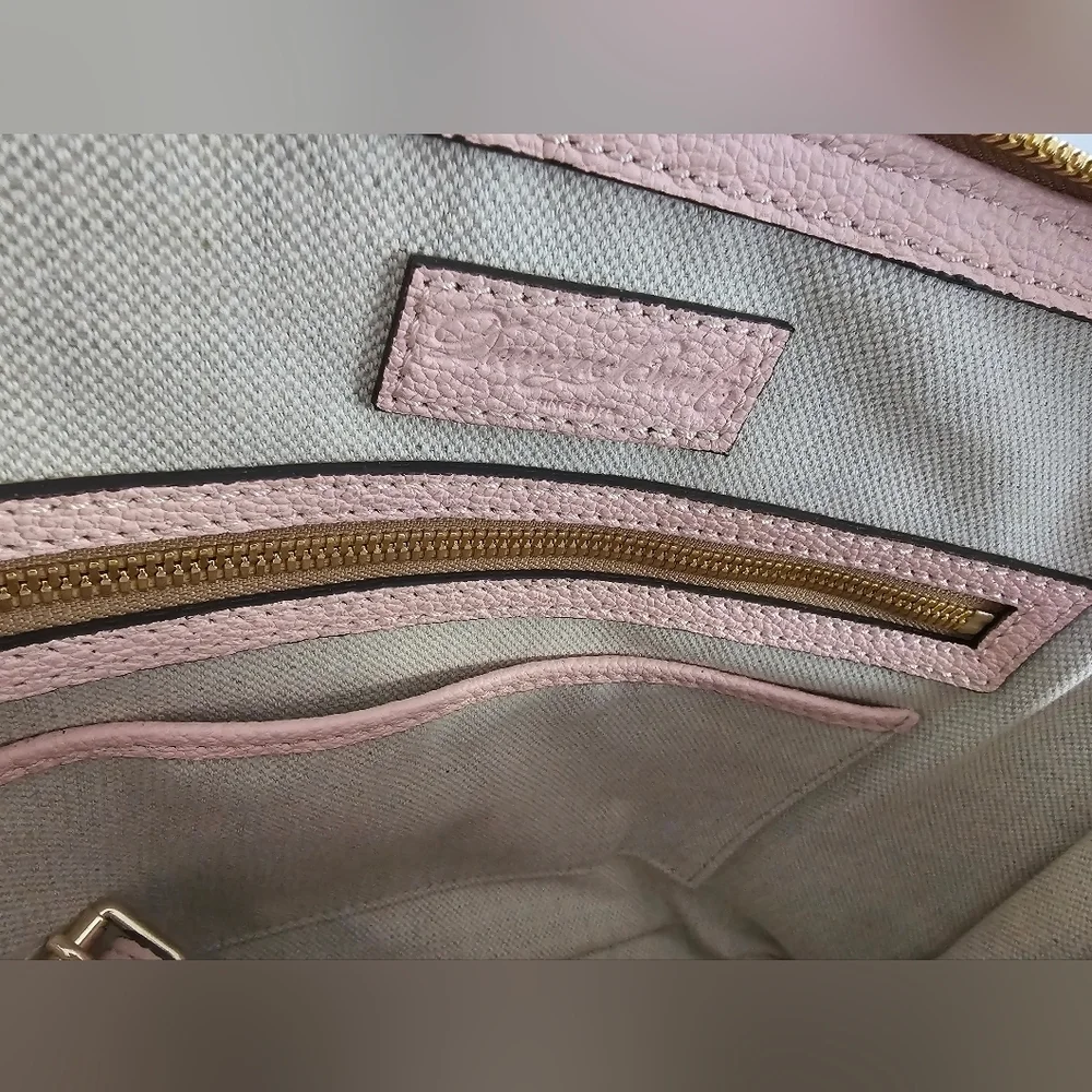 Dooney & Bourke Sorrento Zip Zip Satchel , Pink